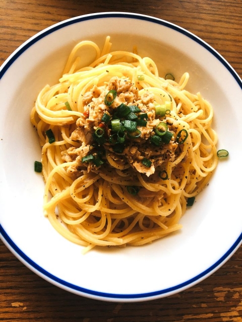 和風系のパスタ